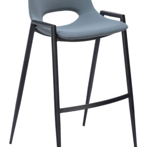 Desi Barstool (Set of 2) Azure Gray