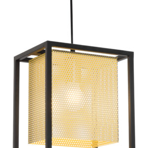 Yves Ceiling Lamp Gold & Black
