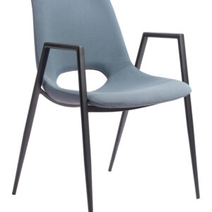 Desi Dining Chair (Set of 2) Azure Gray