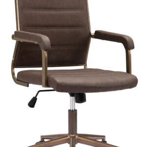 Auction Office Chair Espresso