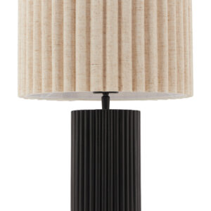 Aurora Table Lamp Beige & Black