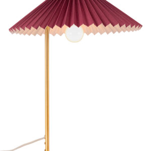 Charo Table Lamp Red & Gold