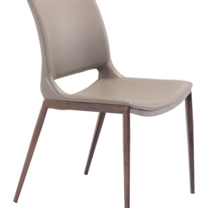 Ace Dining Chair (Set of 2) Brown & Walnut