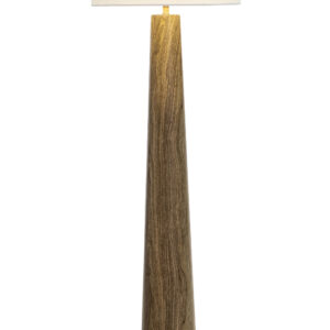 Woonari Solar Floor Lamp Brown