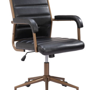 Auction Office Chair Vintage Black