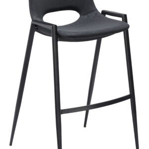 Desi Barstool (Set of 2) Black