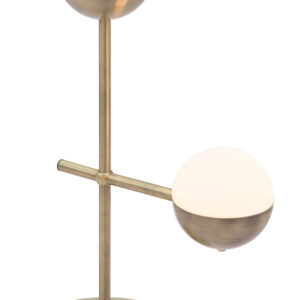 Waterloo Table Lamp White & Bronze