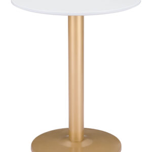 Alto Bistro Table White & Gold