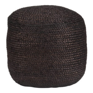 Lillian Ottoman Black