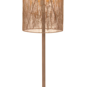 Buff Floor Lamp Taupe
