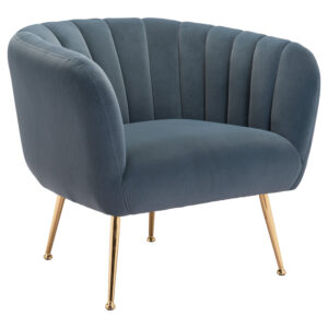 Deco Accent Chair Gray