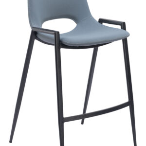 Desi Counter Stool (Set of 2) Azure Gray