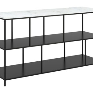 Singularity Console Table White & Black